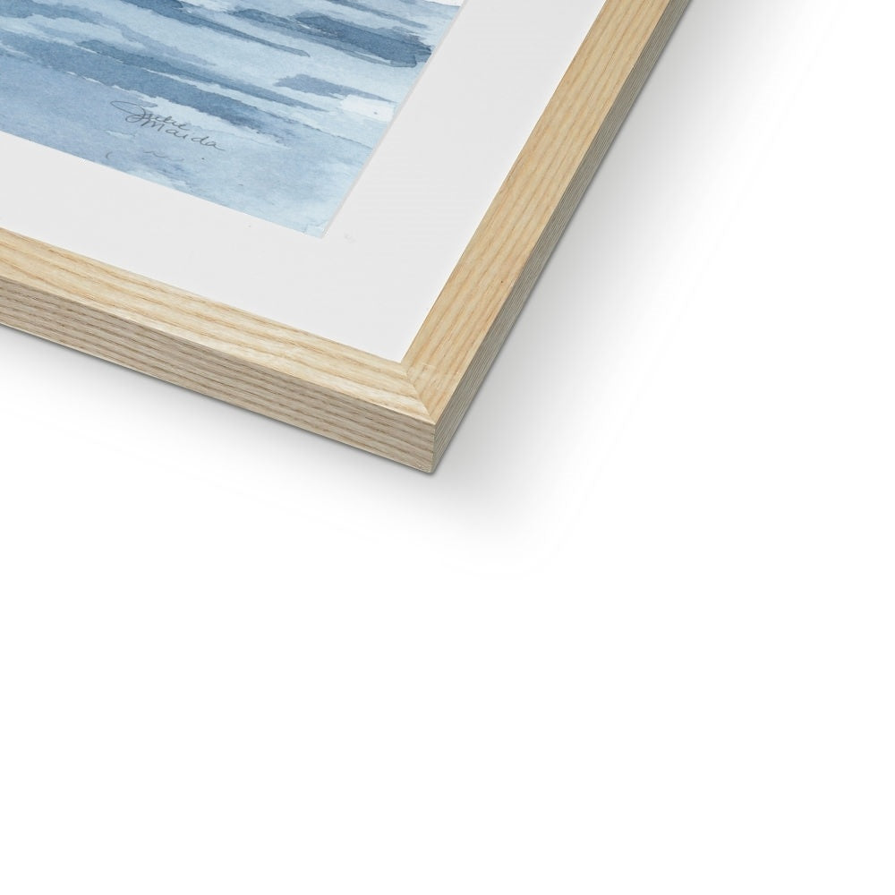 "Whale Watching" Giclée Paper Art Print
