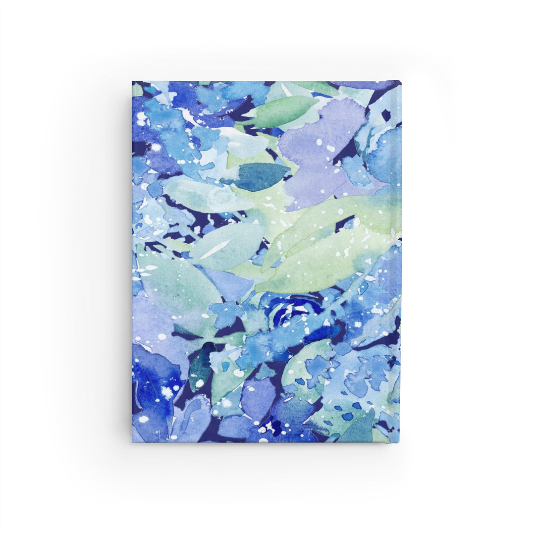 Enchanted Indigo II - Floral Hardback Journal