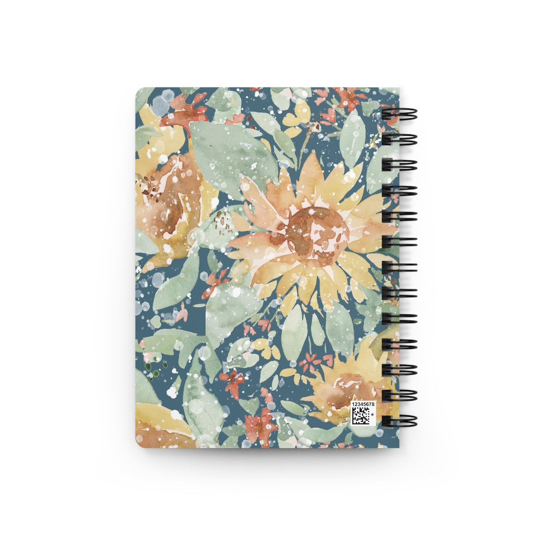 Sunflower Sunshine - Spiral Bound Journal
