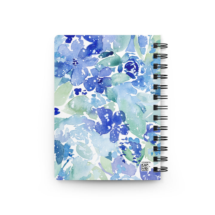 Enchanted Indigo I - Spiral Bound Journal