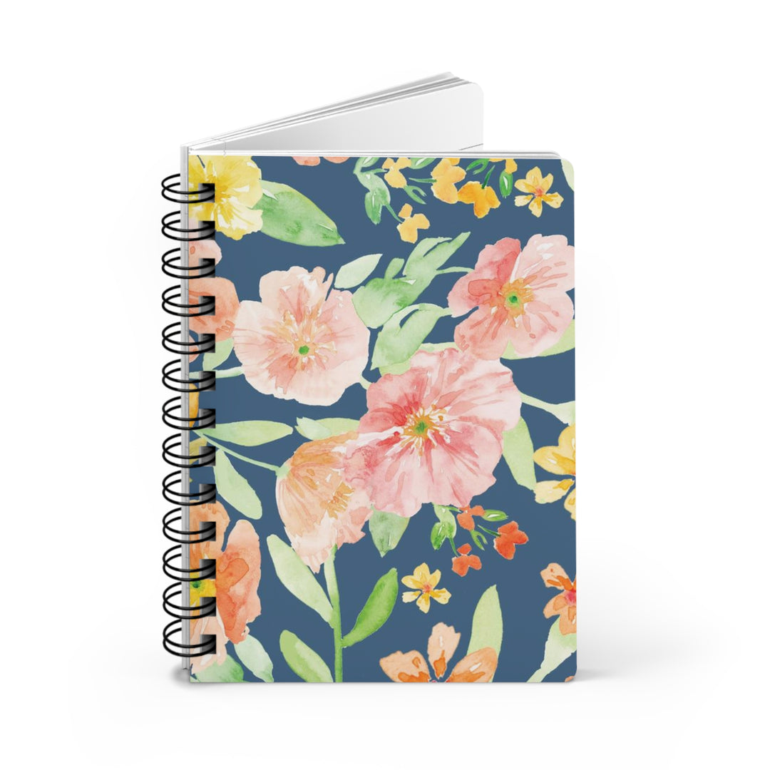 Poppies - Floral Spiral Bound Journal
