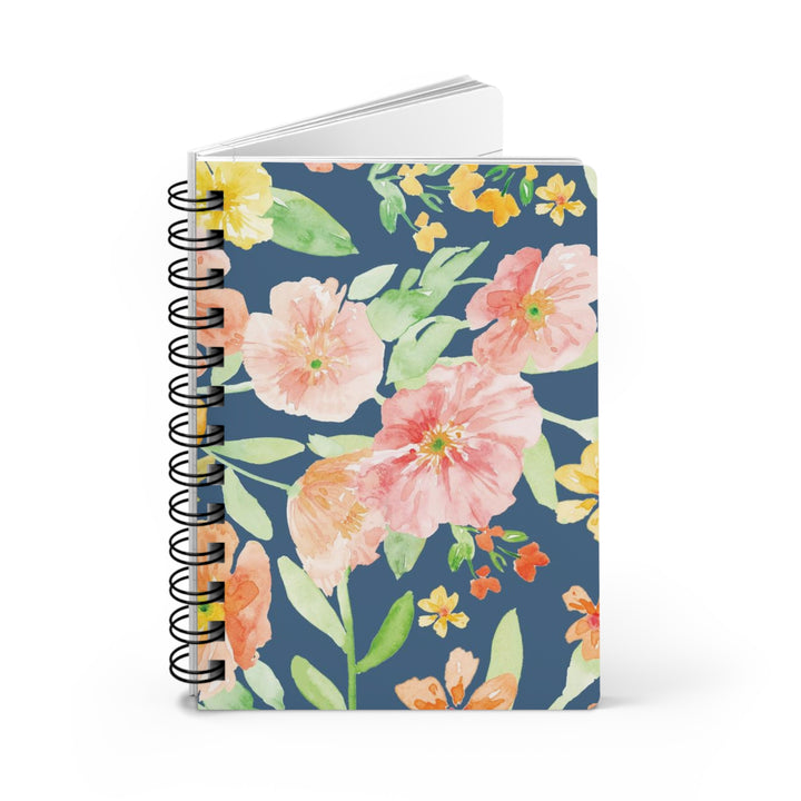Poppies - Floral Spiral Bound Journal