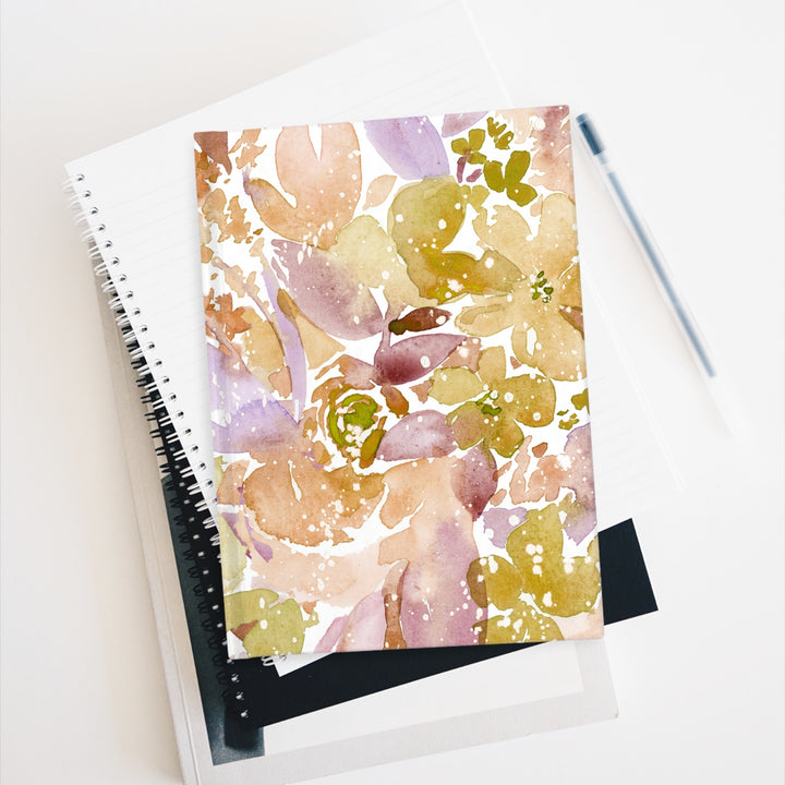"Retro Floral" - Hardback Journal