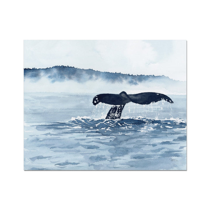 "Whale Watching" Giclée Paper Art Print