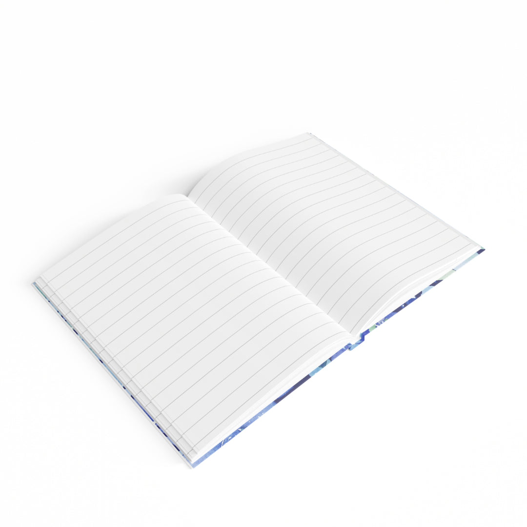 Enchanted Indigo II - Floral Hardback Journal