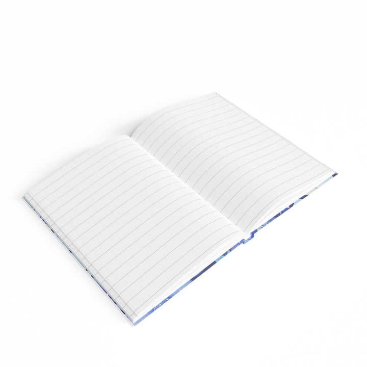 Enchanted Indigo II - Floral Hardback Journal