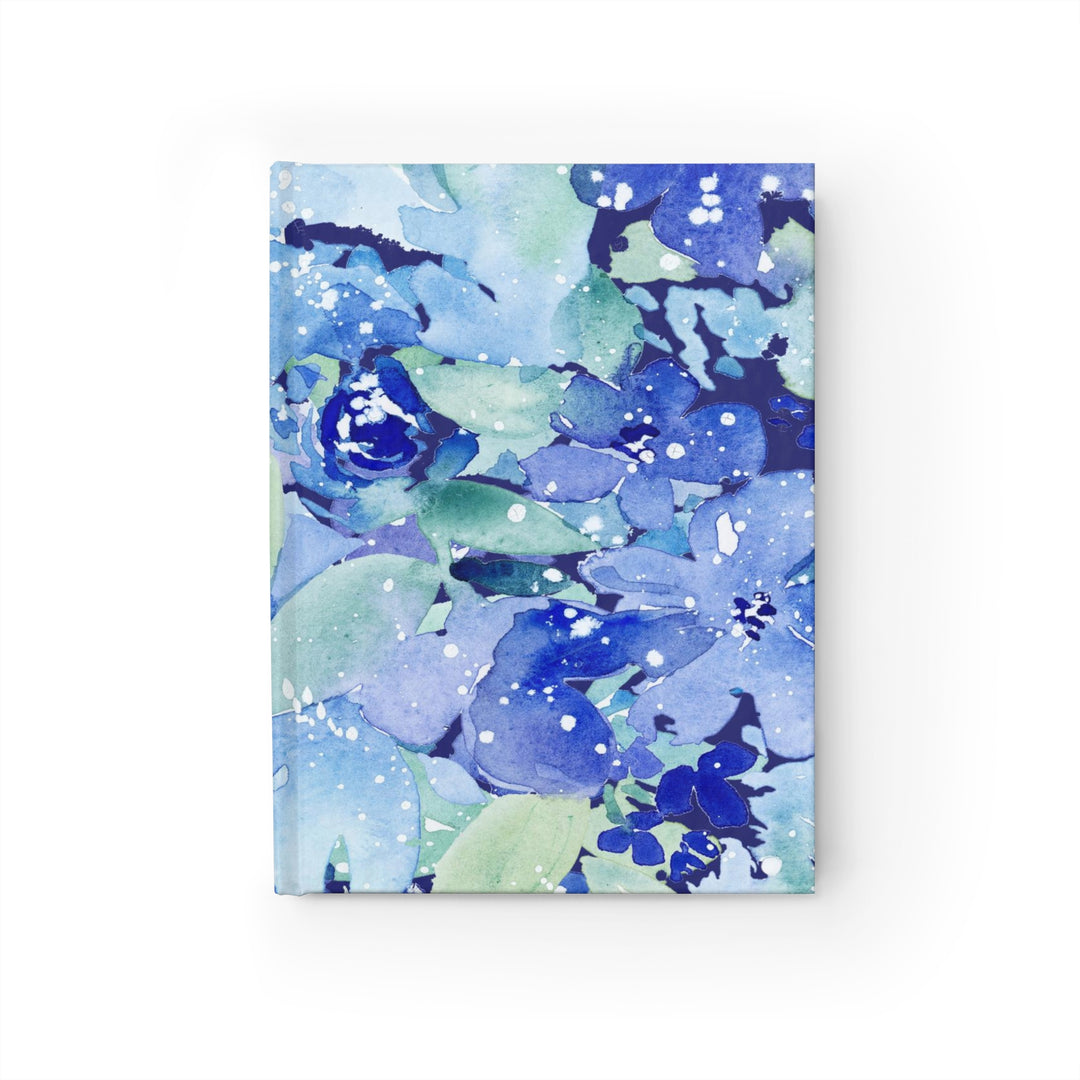 Enchanted Indigo II - Floral Hardback Journal