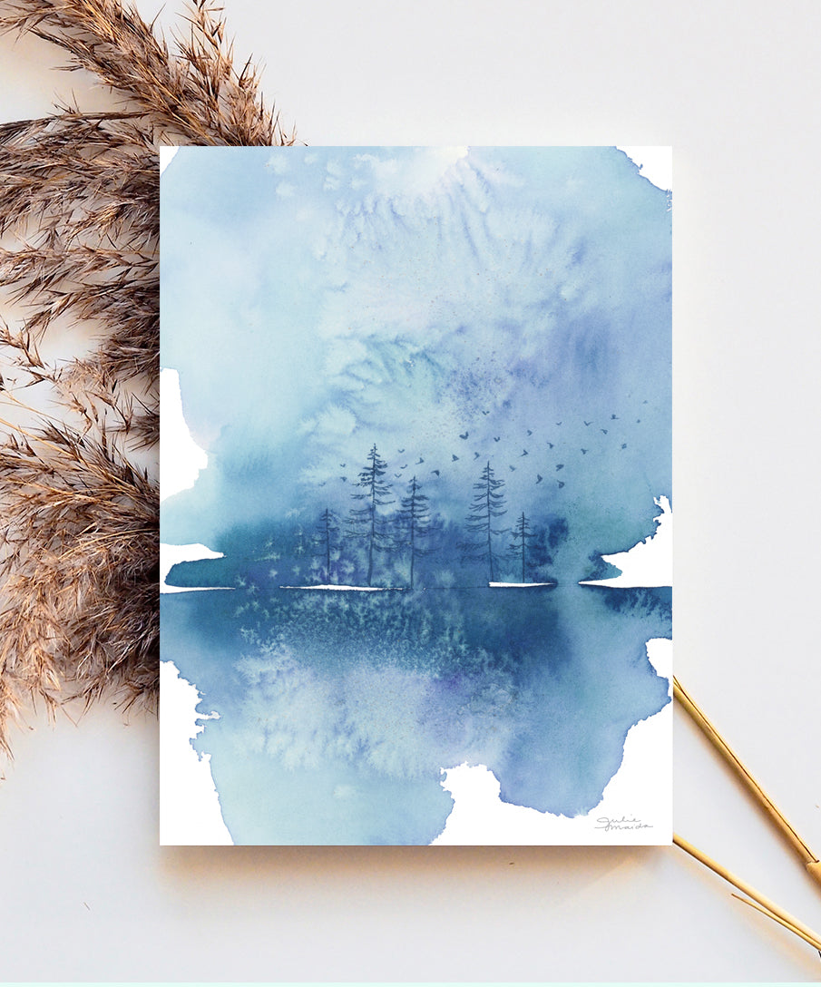 "Fading Into Blue" - Giclée Limited Edition Fine Art Print