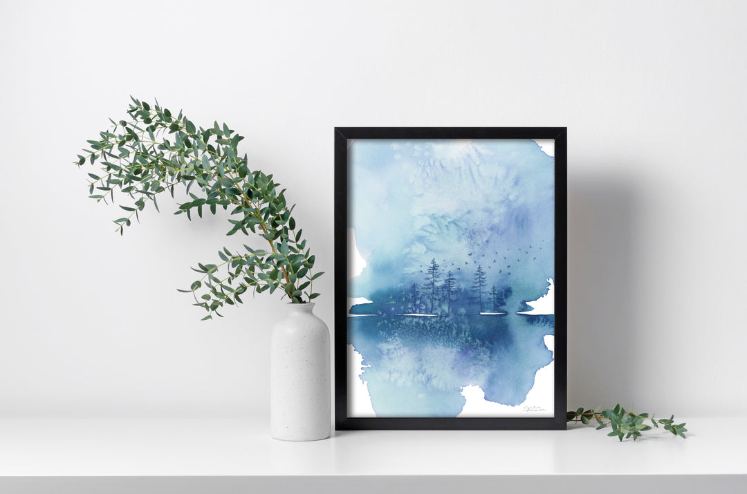 "Fading Into Blue" - Giclée Limited Edition Fine Art Print