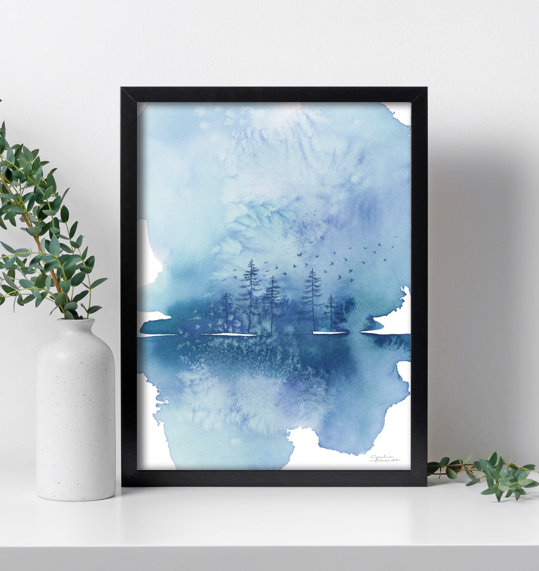 "Fading Into Blue" - Giclée Limited Edition Fine Art Print