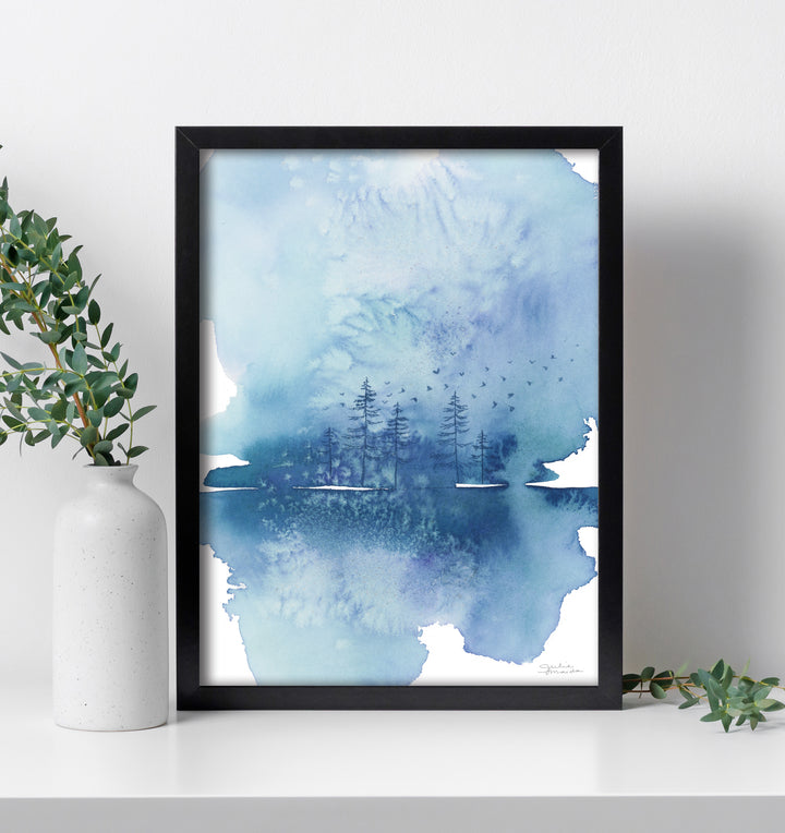 "Fading Into Blue" - Giclée Limited Edition Fine Art Print