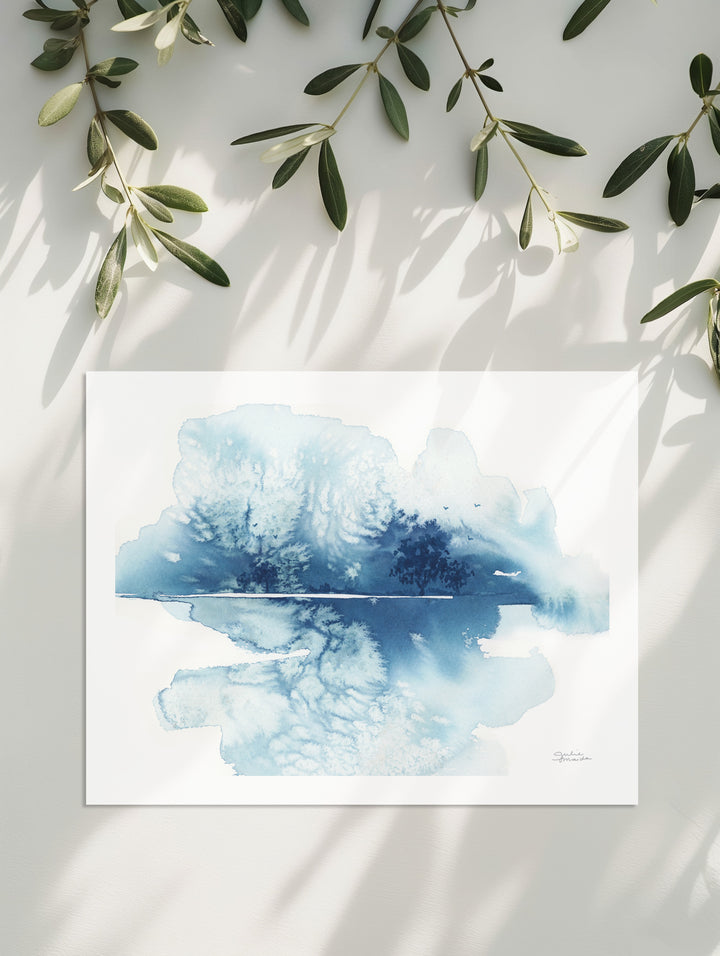"Reflections of a Frozen Lake" - Giclée Limited Edition Fine Art Print
