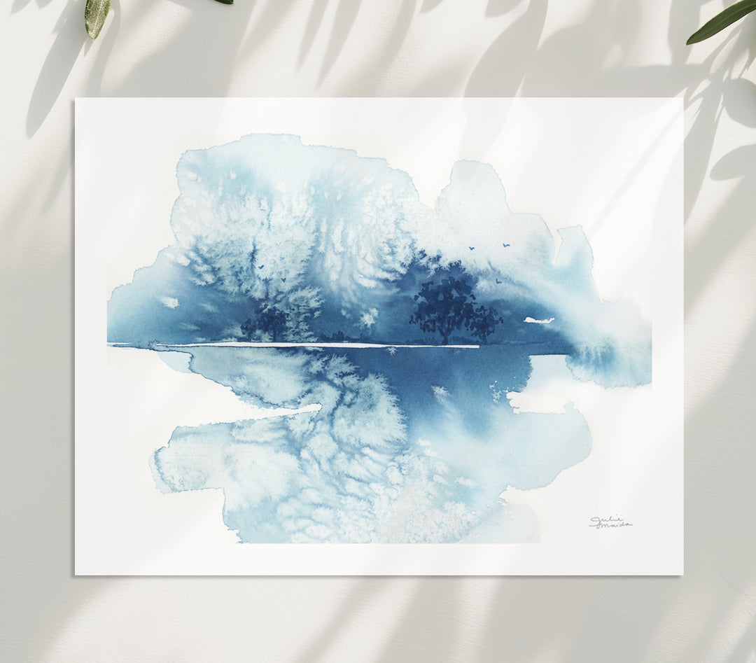 "Reflections of a Frozen Lake" - Giclée Limited Edition Fine Art Print