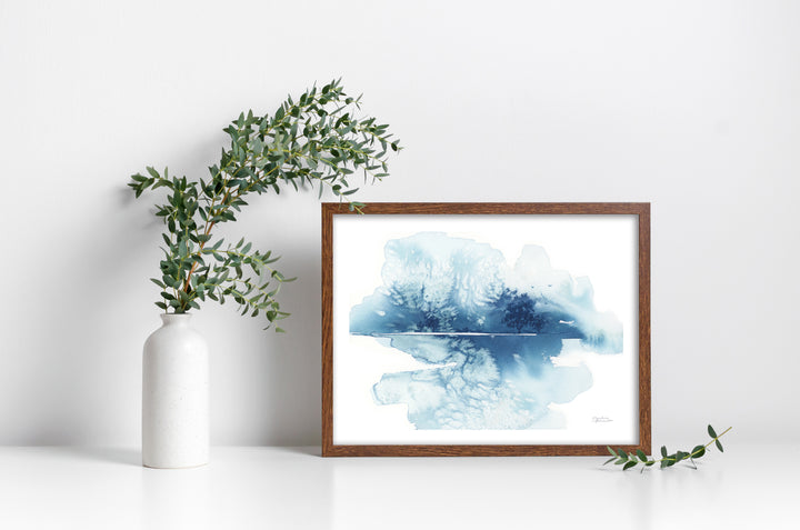 "Reflections of a Frozen Lake" - Giclée Limited Edition Fine Art Print