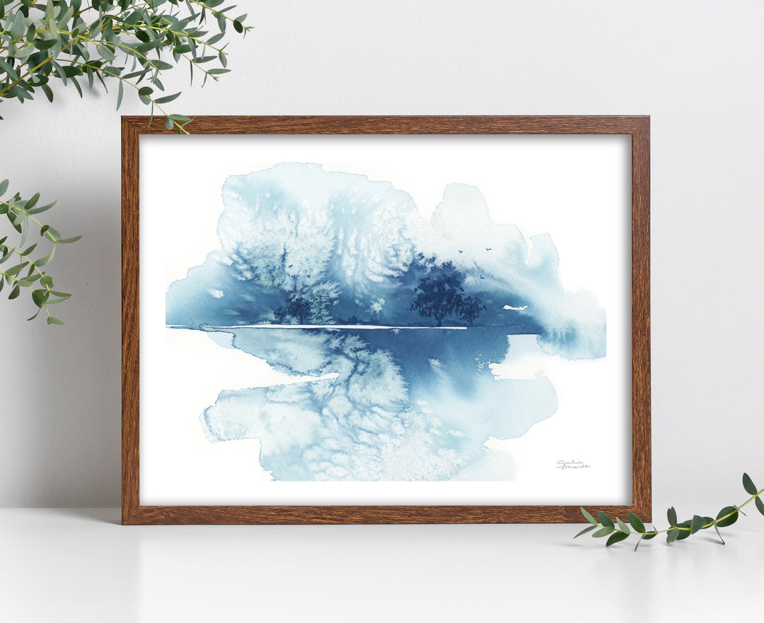 "Reflections of a Frozen Lake" - Giclée Limited Edition Fine Art Print