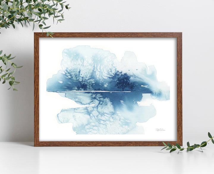 "Reflections of a Frozen Lake" - Giclée Limited Edition Fine Art Print