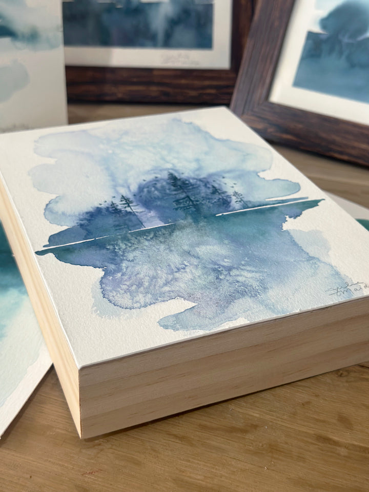 "Shadows of Blue" - Original Art