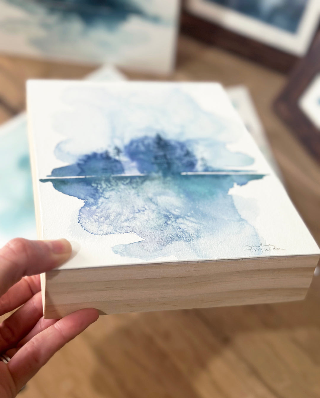 "Shadows of Blue" - Original Art