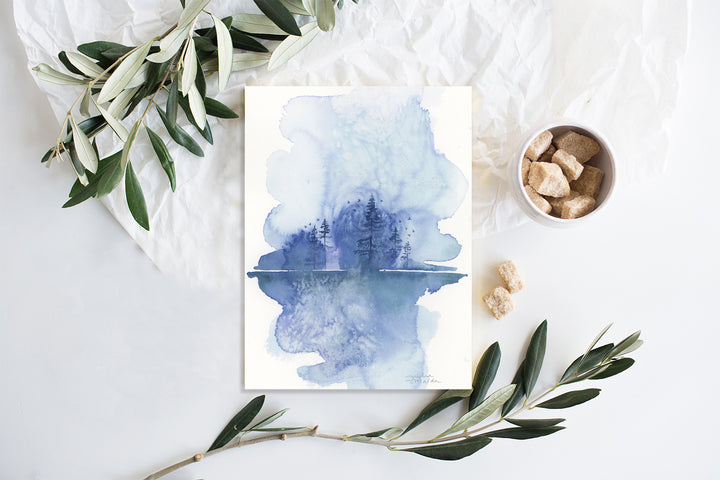 "Shadows of Blue" - Original Art