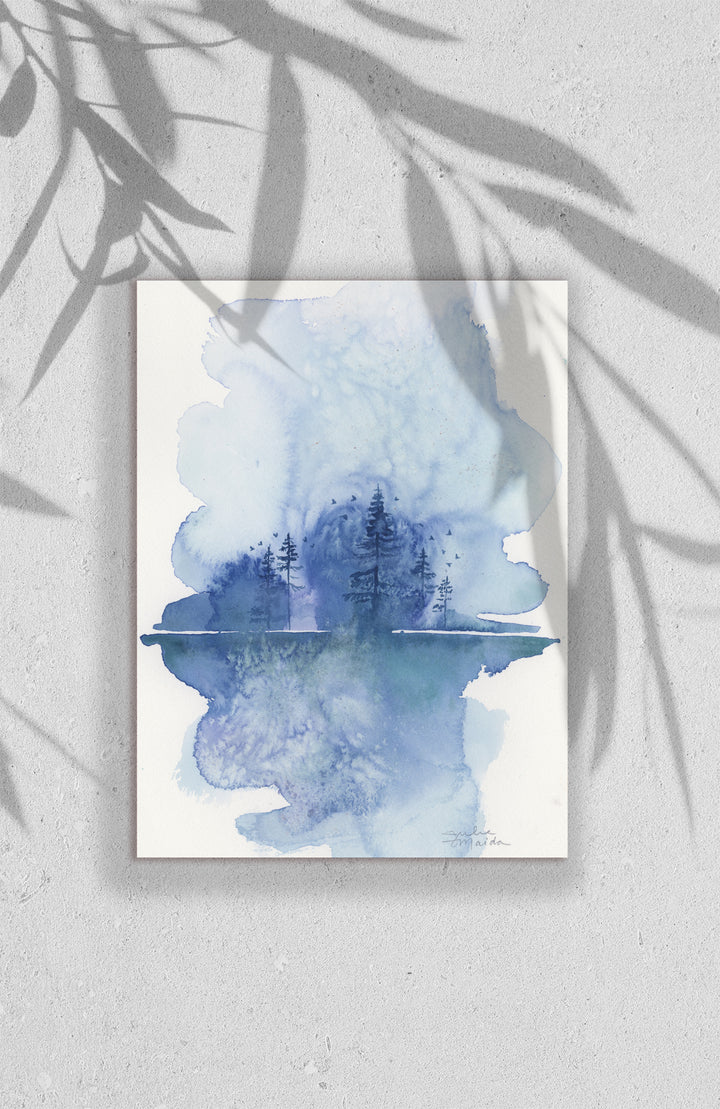 "Shadows of Blue" - Original Art