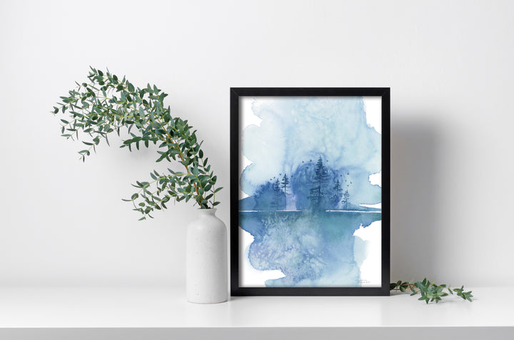"Shadows of Blue" - Giclée Limited Edition Fine Art Print