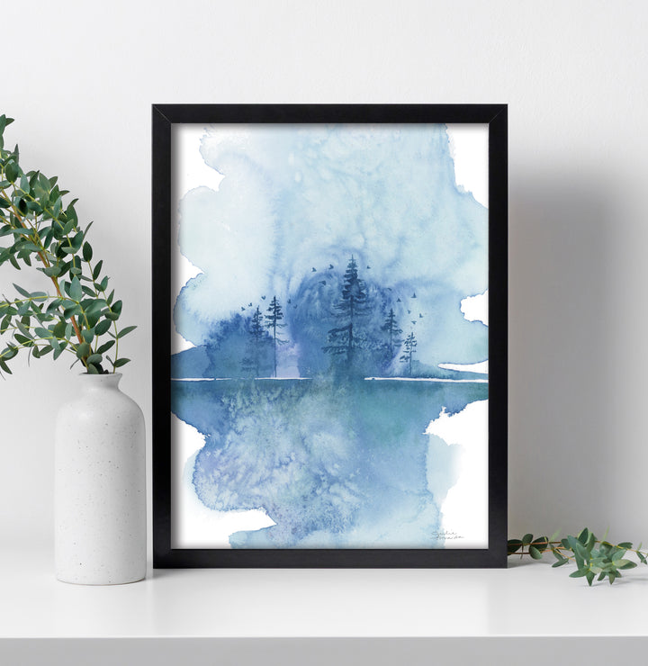 "Shadows of Blue" - Giclée Limited Edition Fine Art Print