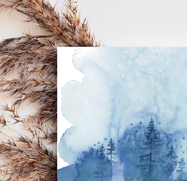 "Shadows of Blue" - Giclée Limited Edition Fine Art Print