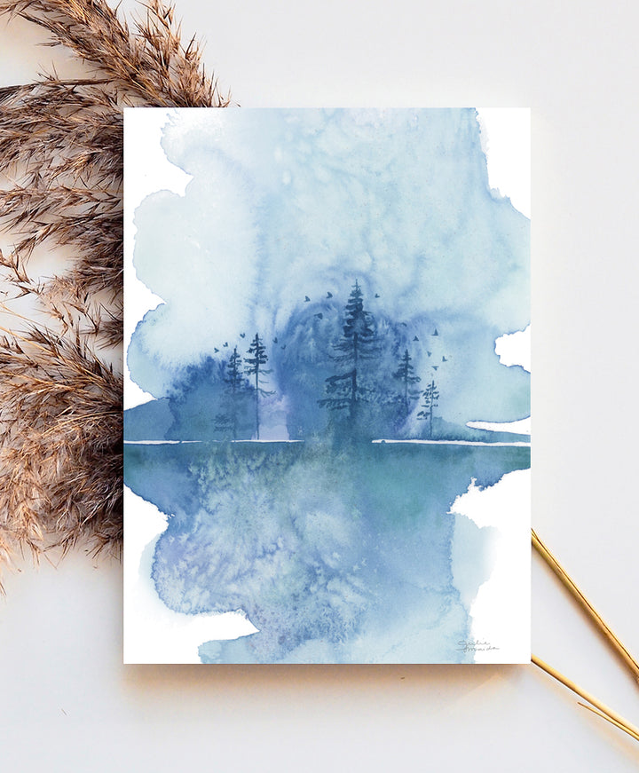 "Shadows of Blue" - Giclée Limited Edition Fine Art Print