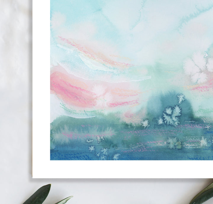 "Sky Meets Earth" - Giclée Limited Edition Fine Art Print