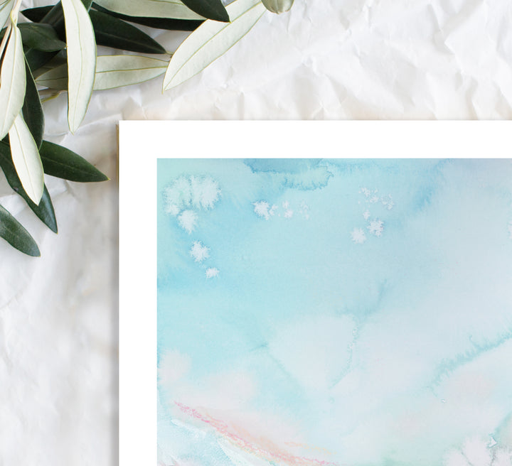 "Sky Meets Earth" - Giclée Limited Edition Fine Art Print