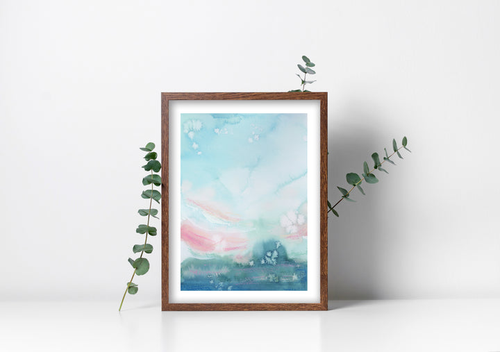"Sky Meets Earth" - Giclée Limited Edition Fine Art Print