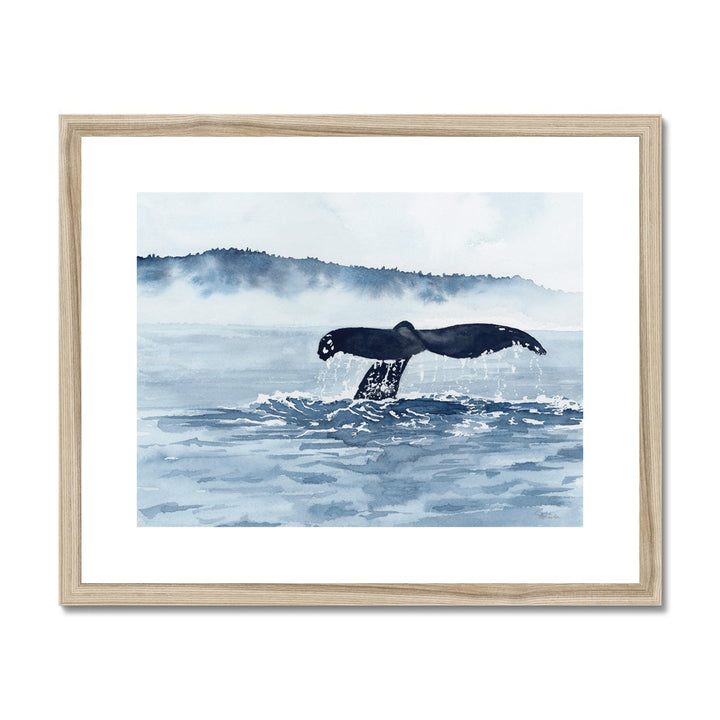 "Whale Watching" Giclée Paper Art Print