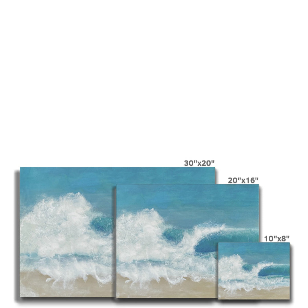 "Beach Day" Canvas Art Print