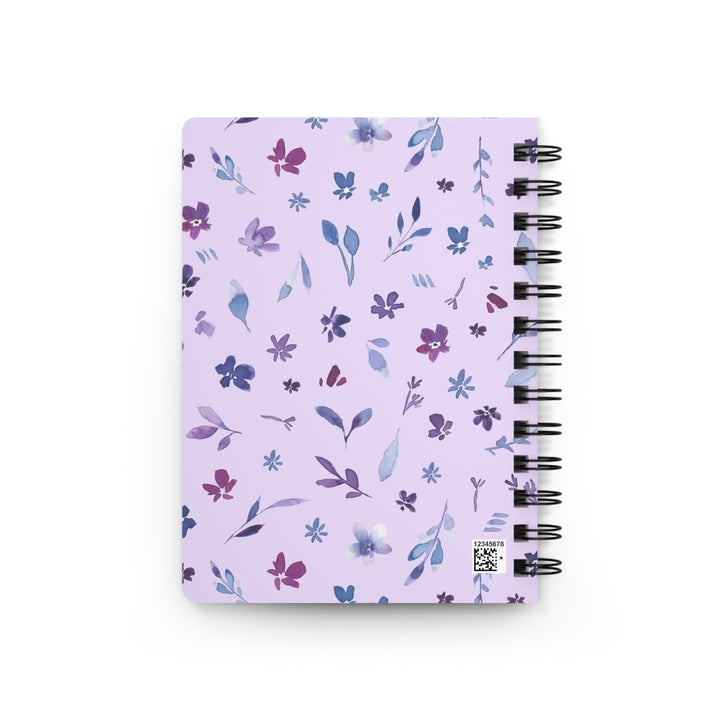 Purple Meadows - Spiral Bound Journal