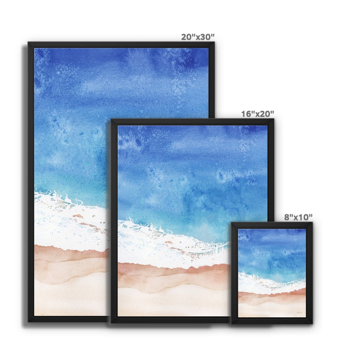 "Ocean Wake" Canvas Art Print