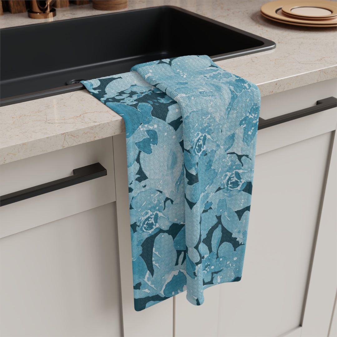 Blue Floral - Kitchen Tea Towel