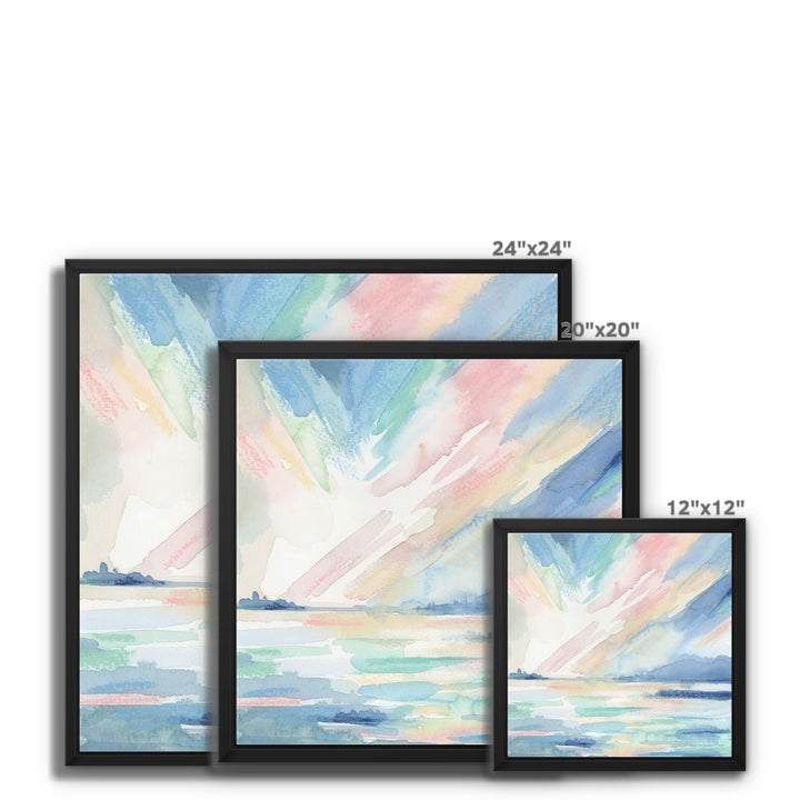 "Sunrise Impression" Canvas Art Print