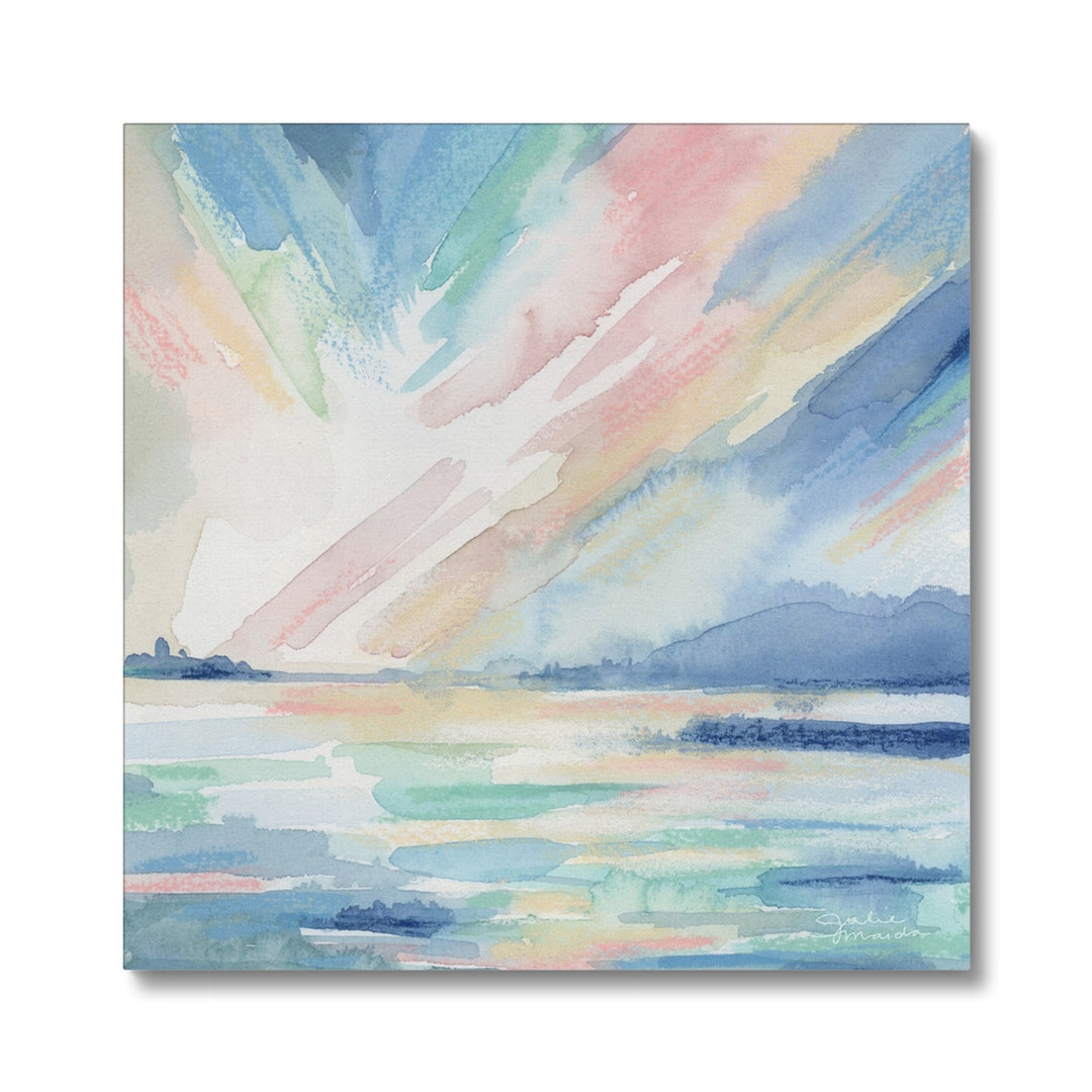 "Sunrise Impression" Canvas Art Print