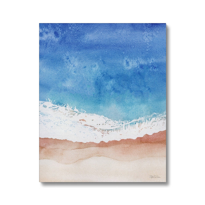 "Ocean Wake" Canvas Art Print