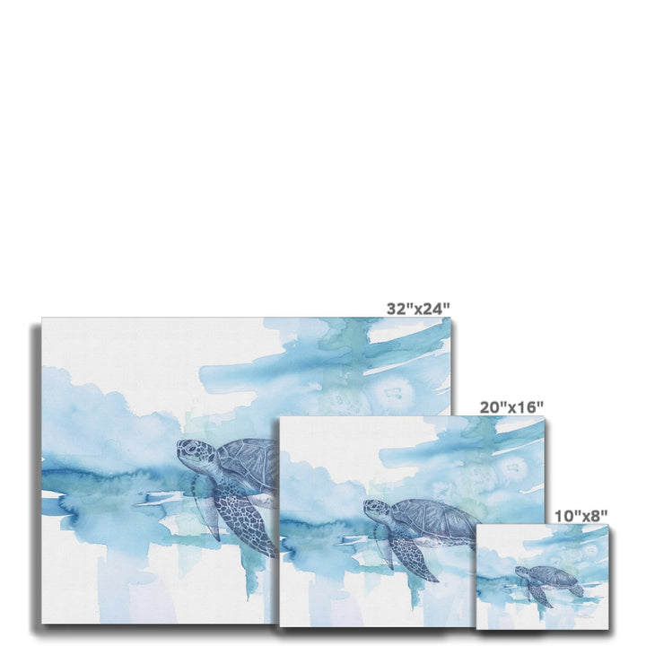 "Tidal Journey" Canvas Art Print