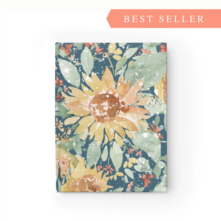 Sunflower Sunshine - Hardback Journal