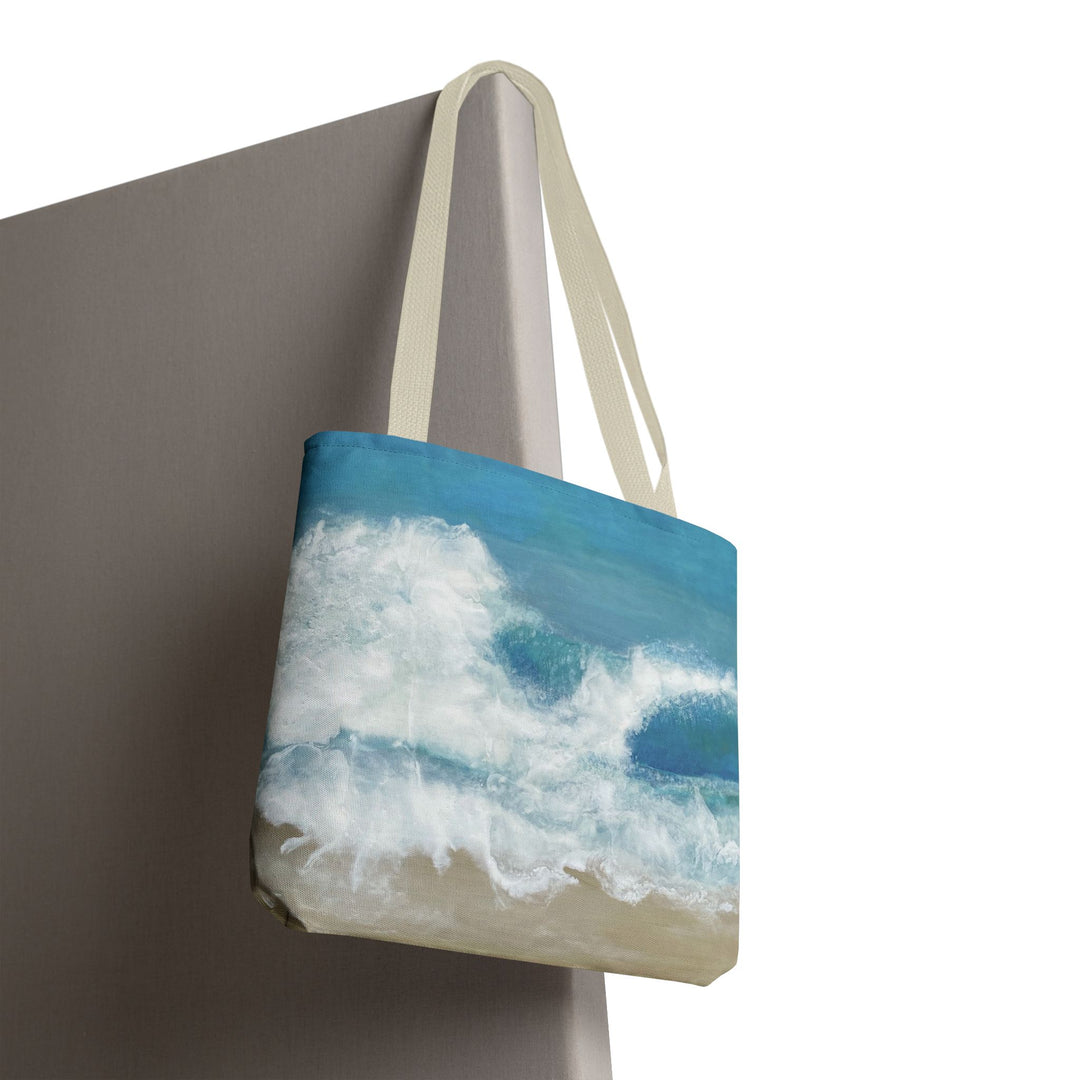 Artisan Tote Bag - "Beach Day" Coastal Art