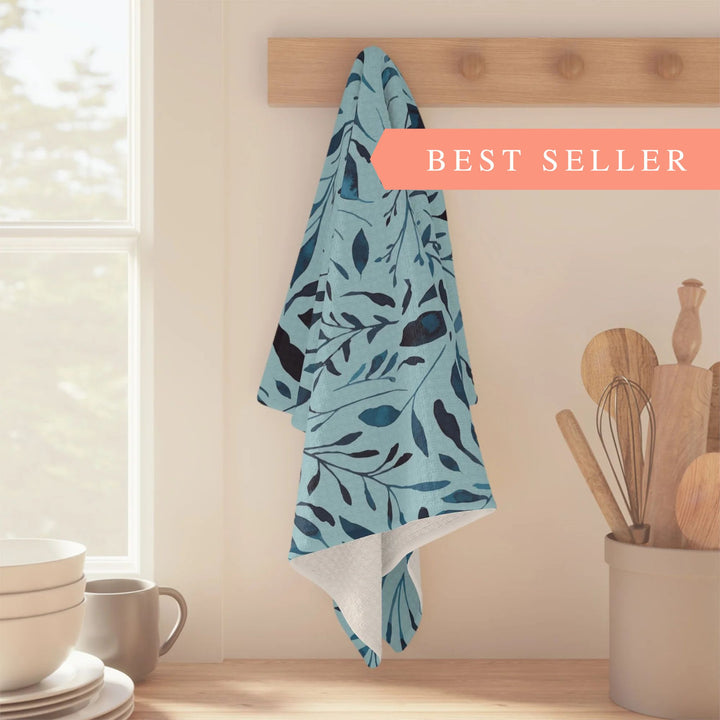 Botanical Blue - Kitchen Tea Towel