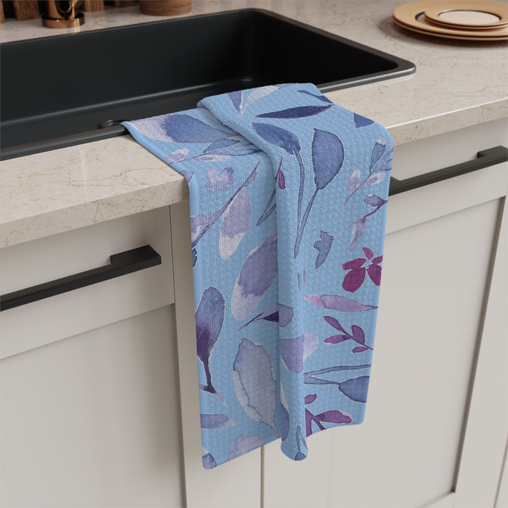 Surrender in Blue - Kitchen Tea Towel