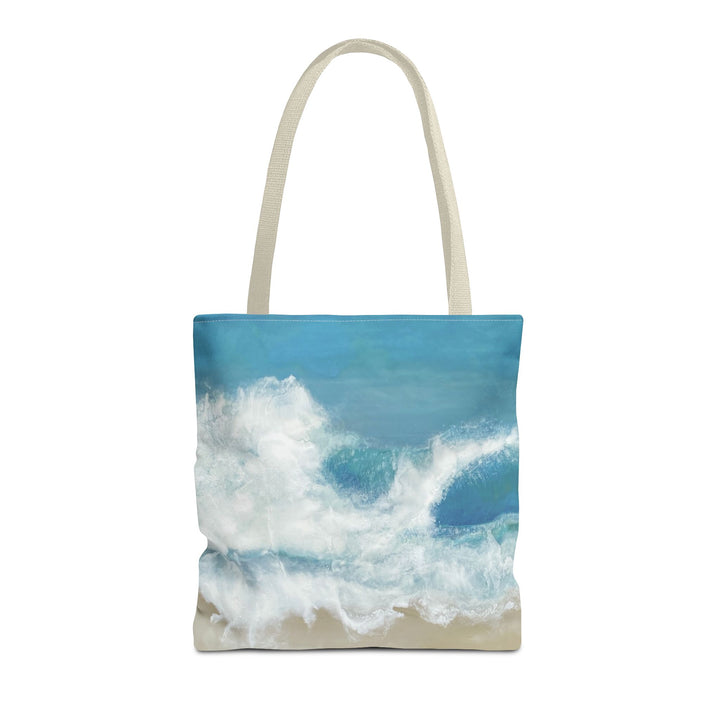 Artisan Tote Bag - "Beach Day" Coastal Art