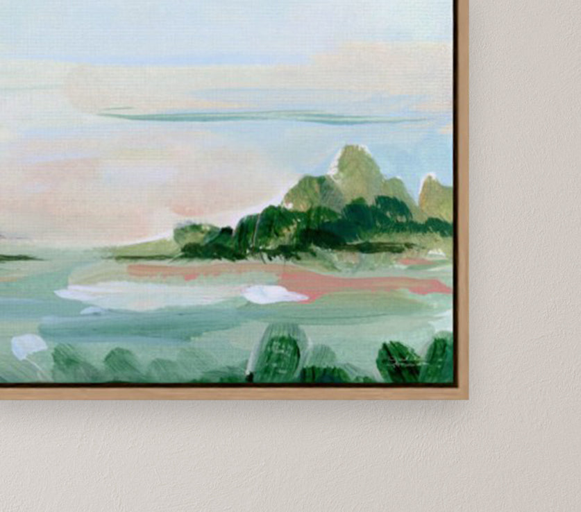 "Pastel Dream" - Giclée Canvas Art Print