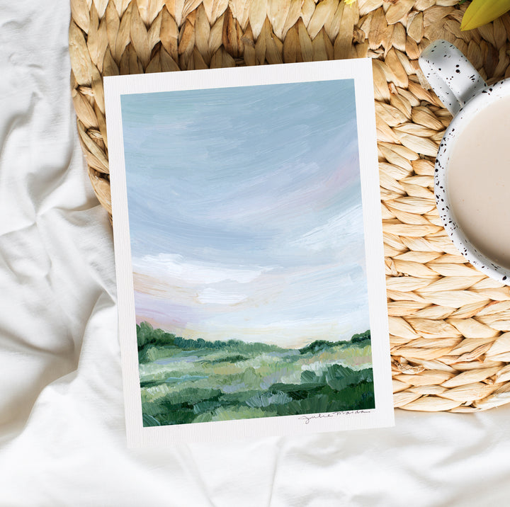 "A Place I'd Love to Be" - 5"x7" Original Oil Painting