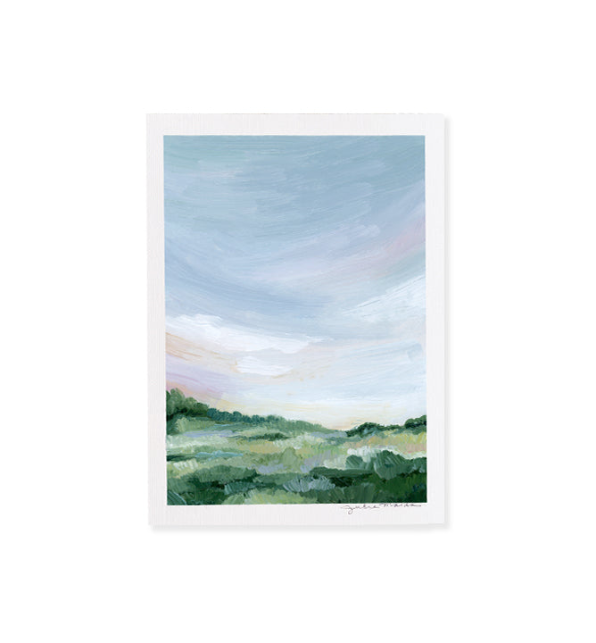"A Place I'd Love to Be" - 5"x7" Original Oil Painting