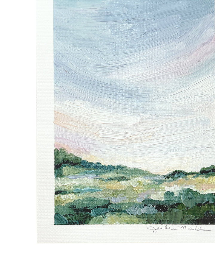 "A Place I'd Love to Be" - 5"x7" Original Oil Painting