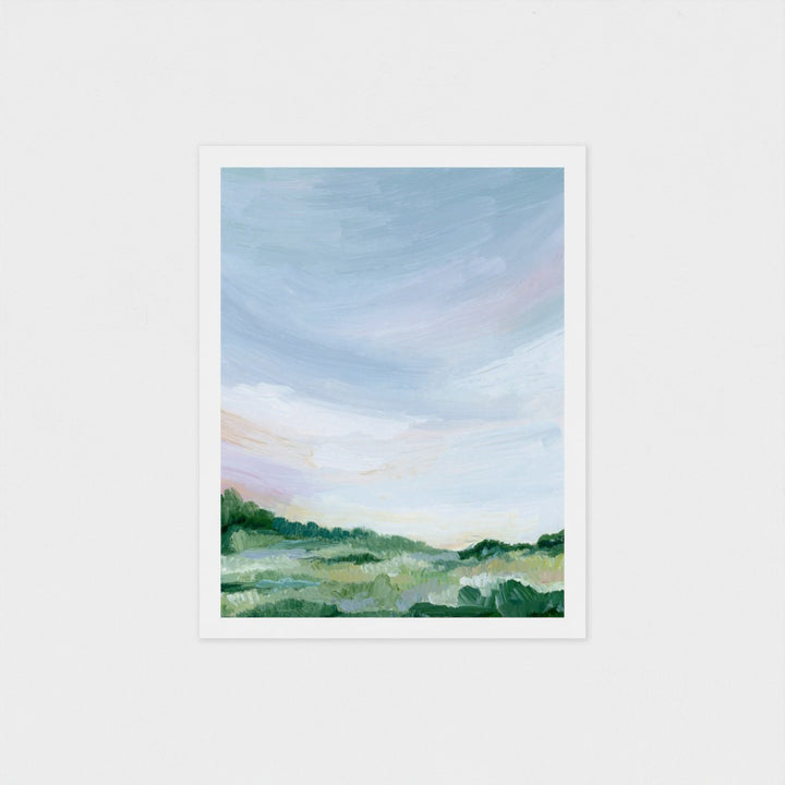 "A Place I'd Love to Be" - Paper Art Print